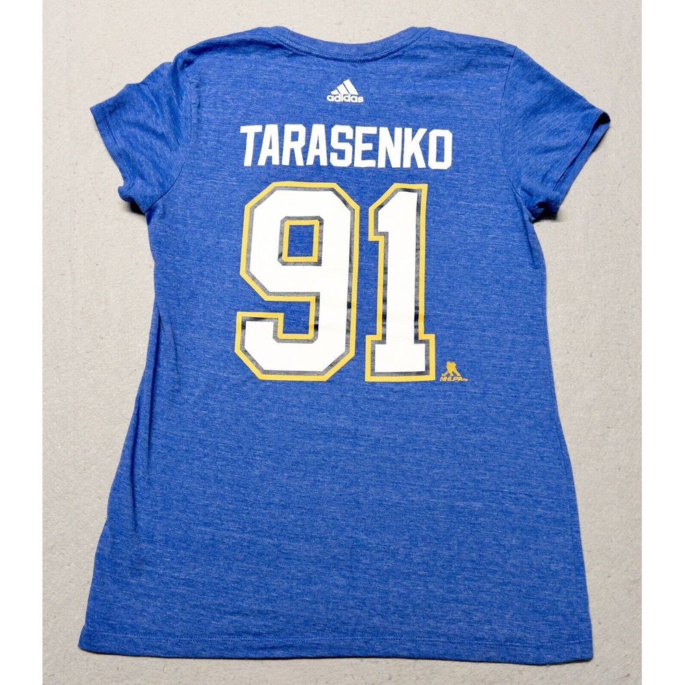 Adidas NHL St Louis Blues Tarasenko‎ T-Shirt Womens Large